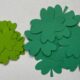 Four Leaf Clover green die cuts