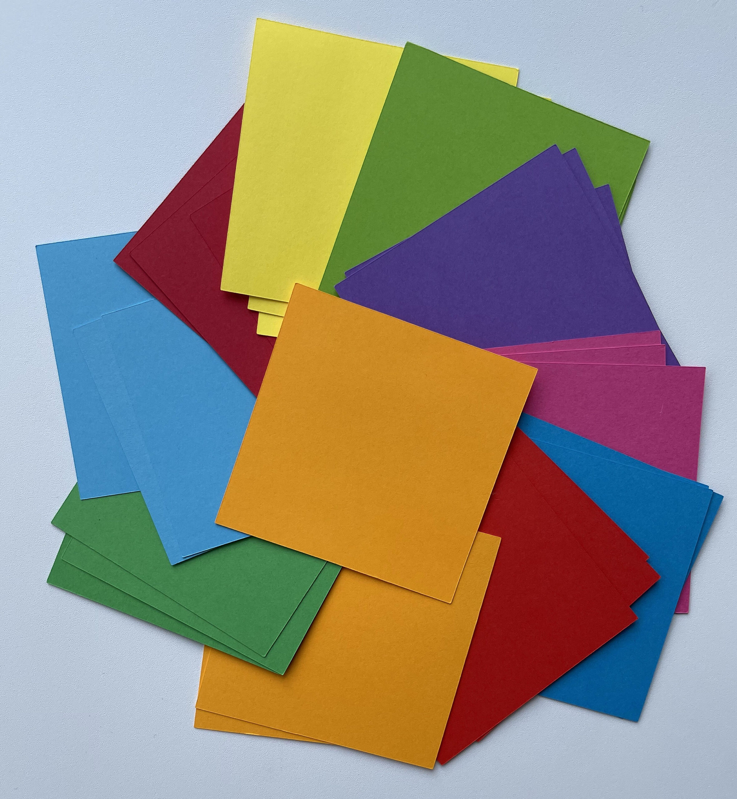 8cm Multicoloured rainbow square die cuts, for scrapbooking, card toppers, embellishments, children’s crafts, 160gsm paper/card. 8cm Multicoloured rainbow square die cuts, for scrapbooking, card toppers, embellishments, children’s crafts, 160gsm paper/card.